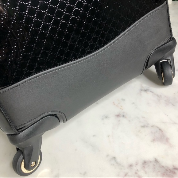 GUCCI Black Travel Carry On Suitcase - Picture 2 of 13